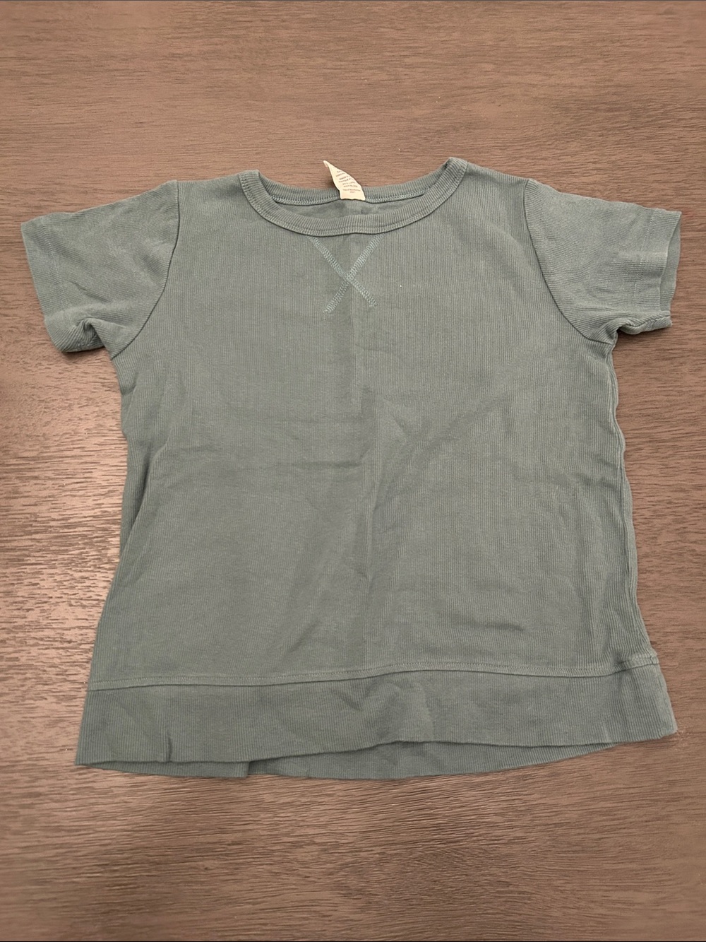 kate quinn Kids Short Sleeve Tee - Sage Green